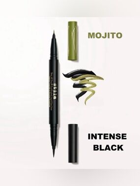 Stila Stay All Day® Dual-Ended Liquid Eye Liner Black / Mojito
